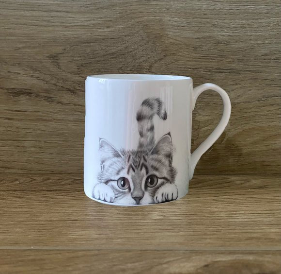 Fine Bone China Mug - Chester Cat - RUTHERFORD & Co