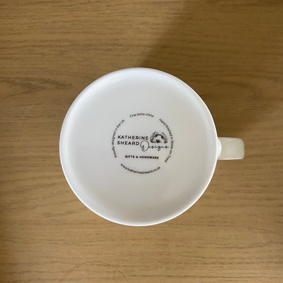 Fine Bone China Mug - Dino Dog - RUTHERFORD & Co