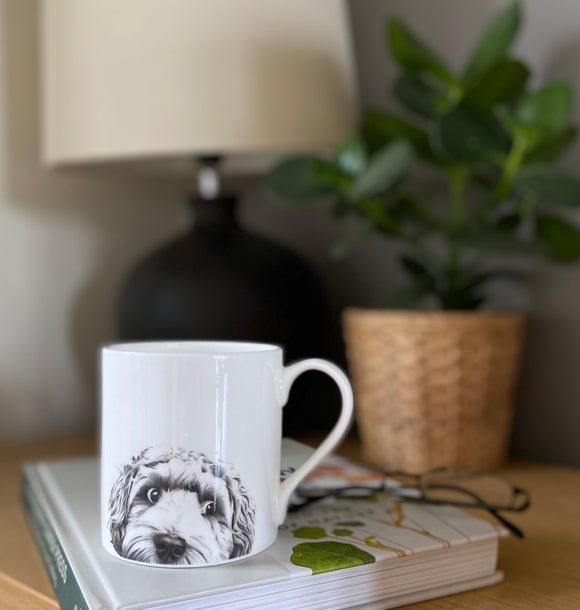 Fine Bone China Mug - Dino Dog - RUTHERFORD & Co
