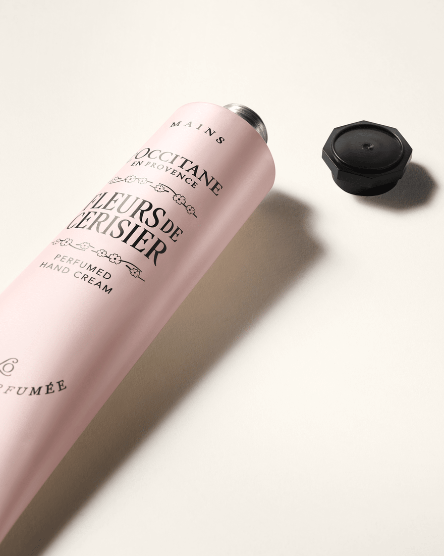 Fleurs de Cerisier (Cherry Blossom) Perfumed Hand Cream 75 ml - RUTHERFORD & Co