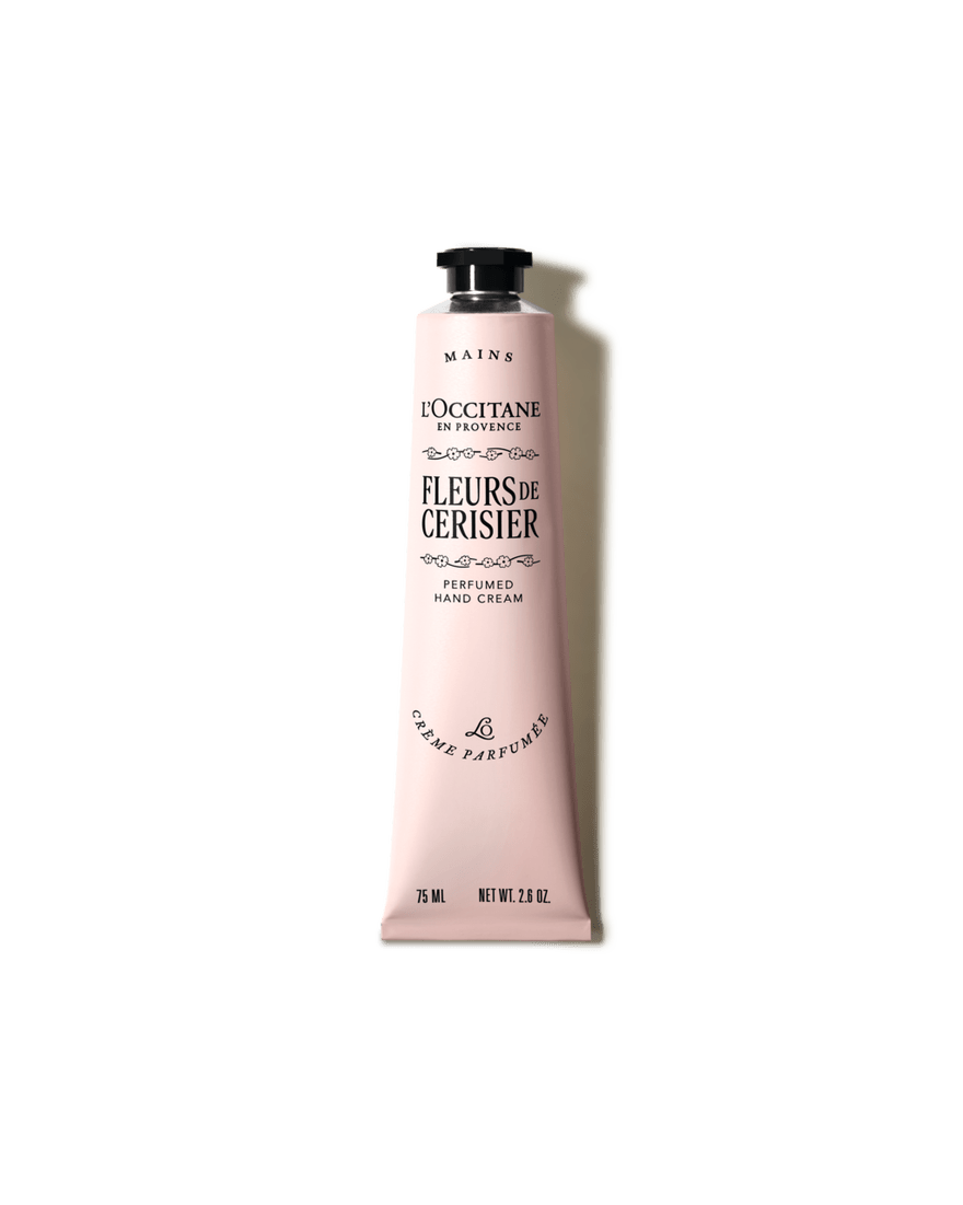 Fleurs de Cerisier (Cherry Blossom) Perfumed Hand Cream 75 ml - RUTHERFORD & Co