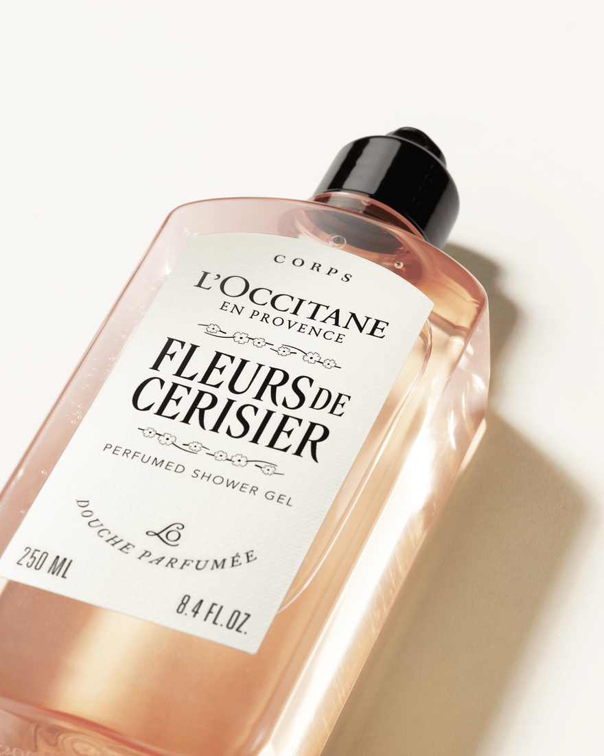 Fleurs de Cerisier (Cherry Blossom) Perfumed Shower Gel 250 ml - RUTHERFORD & Co