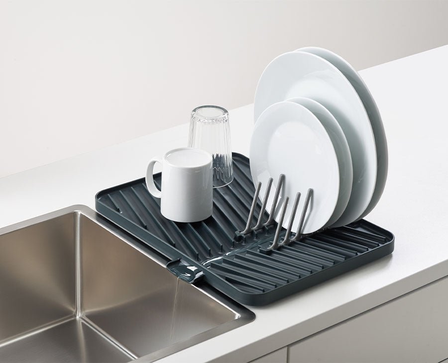 Flip - Up™ Grey Draining Board - RUTHERFORD & Co