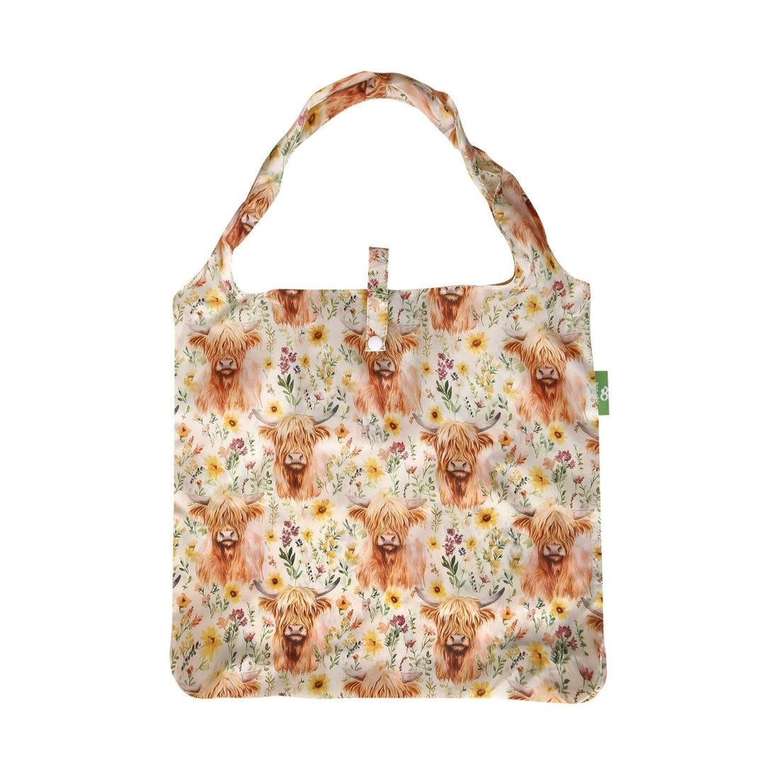 Floral Highland Cow Beige - RUTHERFORD & Co
