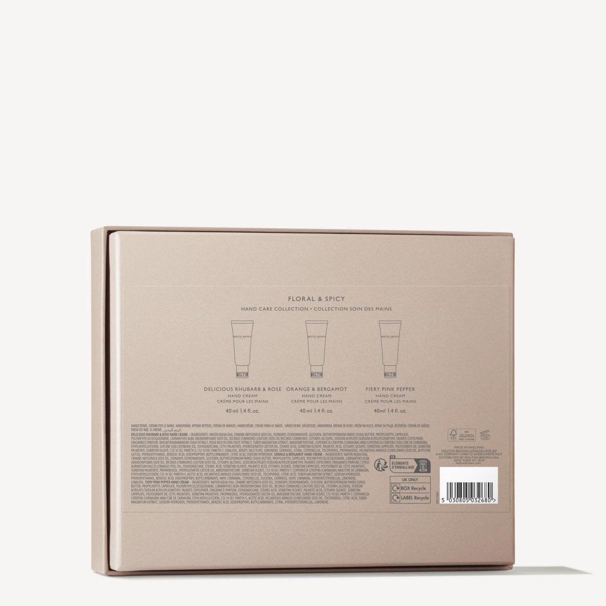 Floral & Spicy Hand Care Gift Set - RUTHERFORD & Co