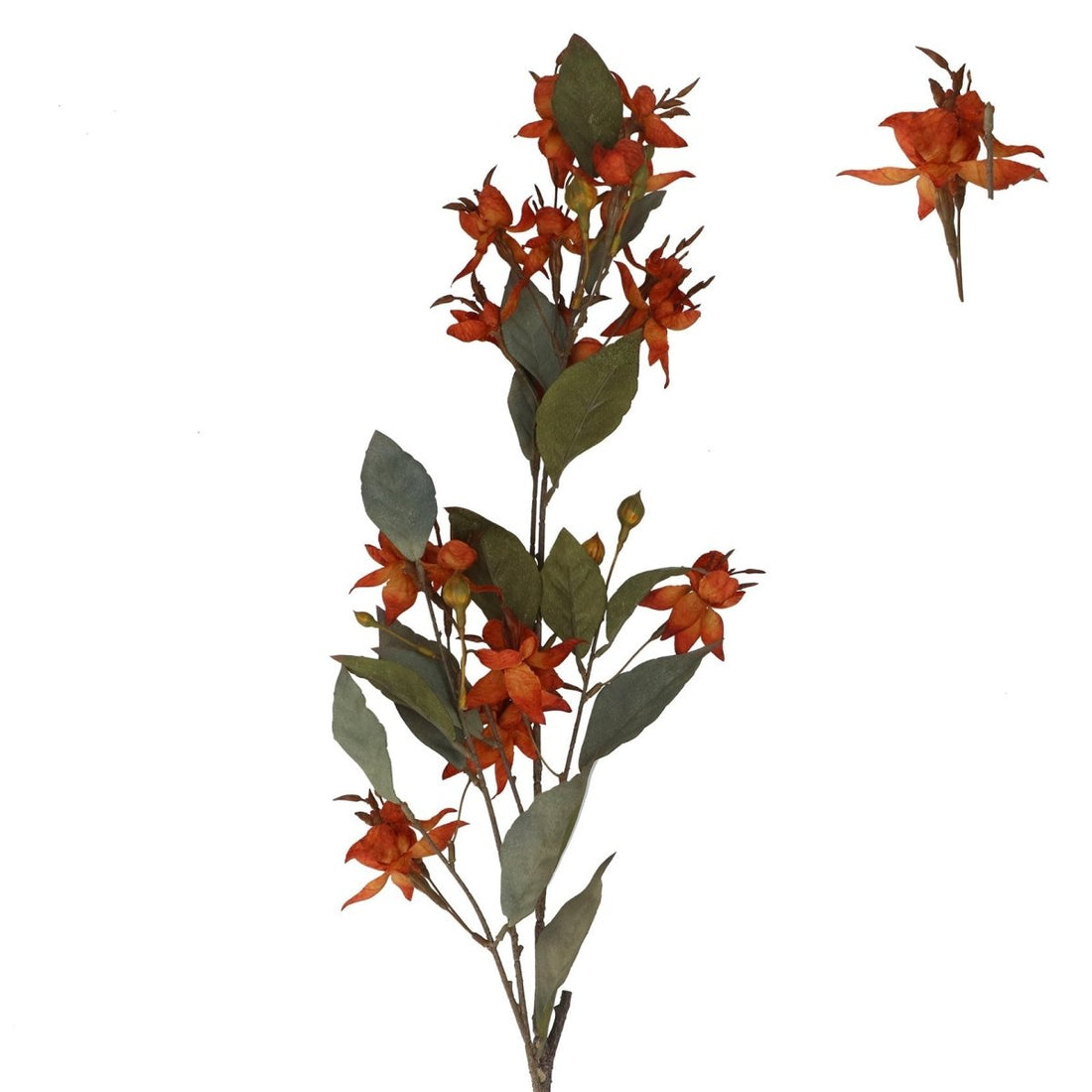 Flower 103cm – Dark Orange Fuchsia - RUTHERFORD & Co