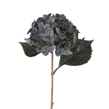 Flower 52cm – Blue Lacecap Hydrangea - RUTHERFORD & Co