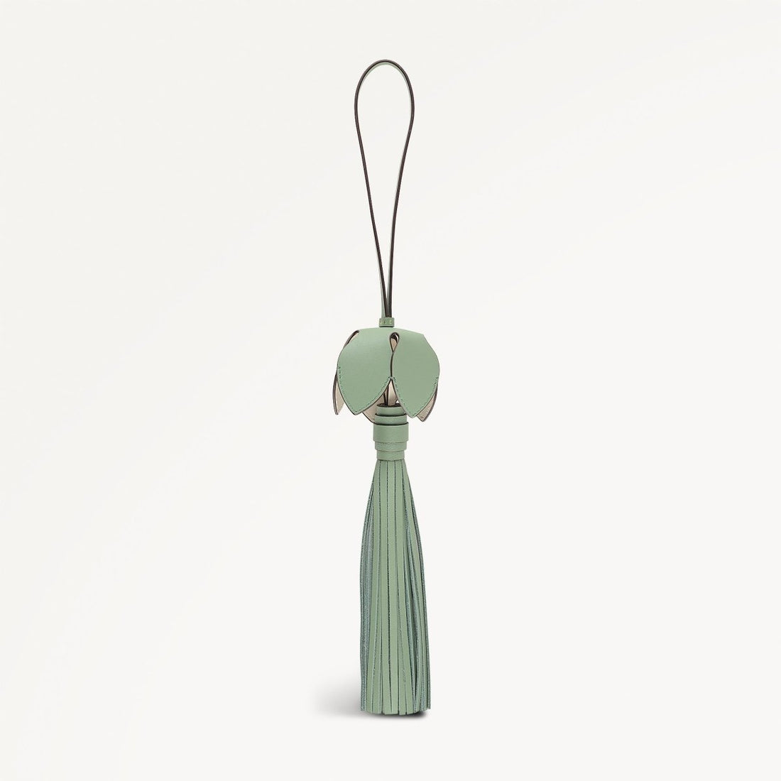 Flower Lane Small Bag Charm Pistachio - RUTHERFORD & Co