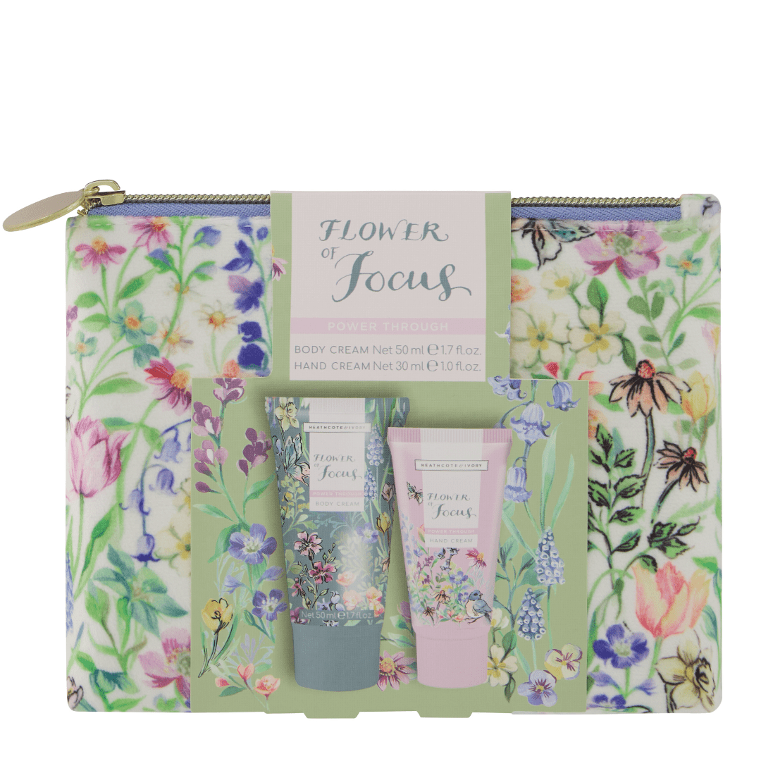 Flower of Focus Power Through Nourish & Glow Gift Set - RUTHERFORD & Co