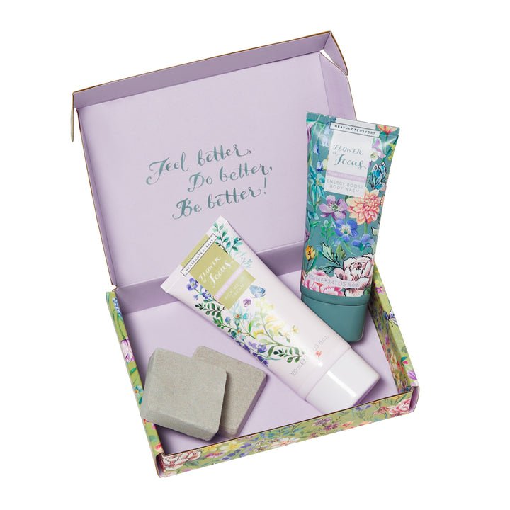 Flower of Focus Power Through Pick - Me - Up Set - RUTHERFORD & Co