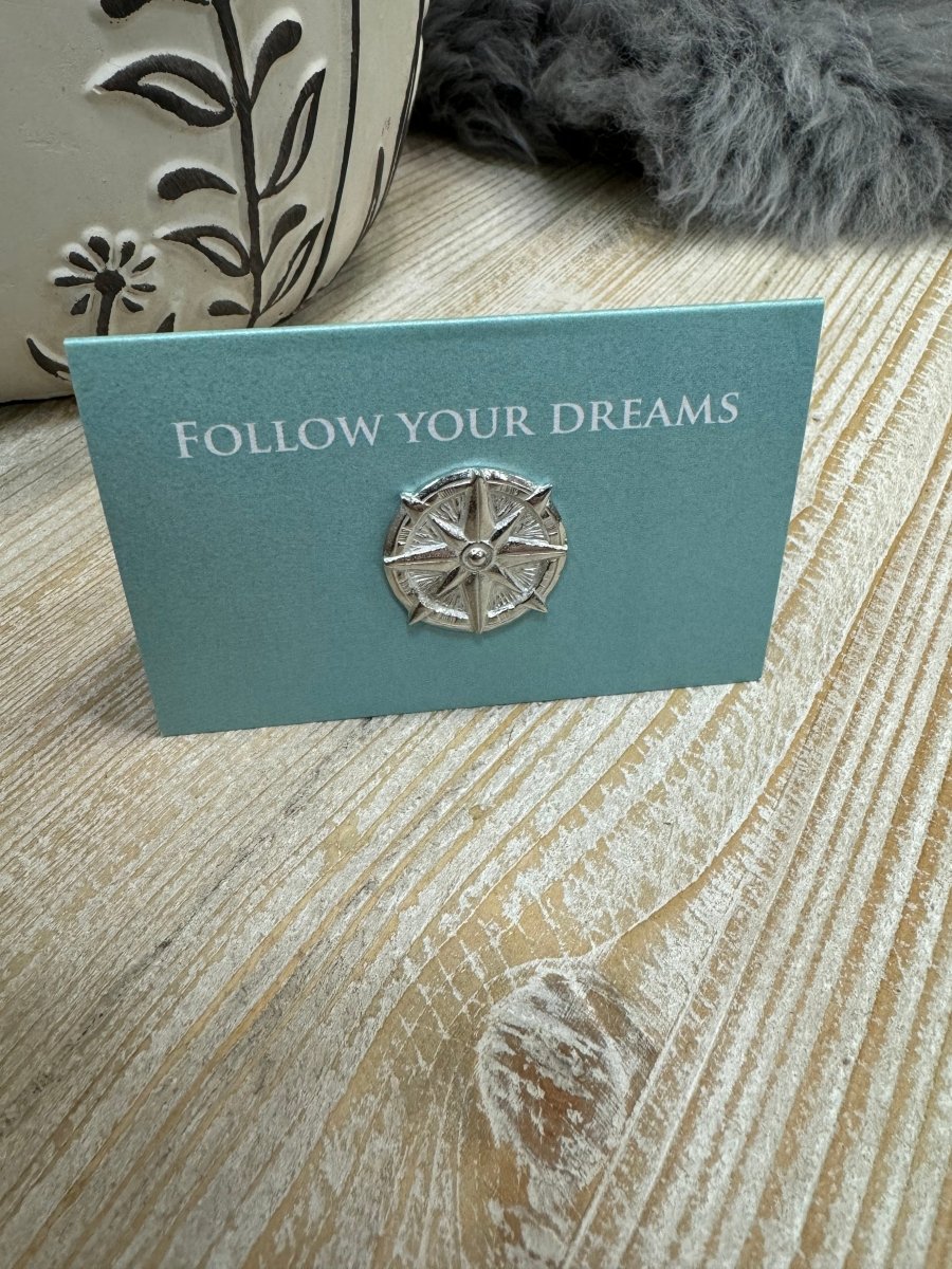 Follow Your Dreams Luxe Carded Charm - RUTHERFORD & Co