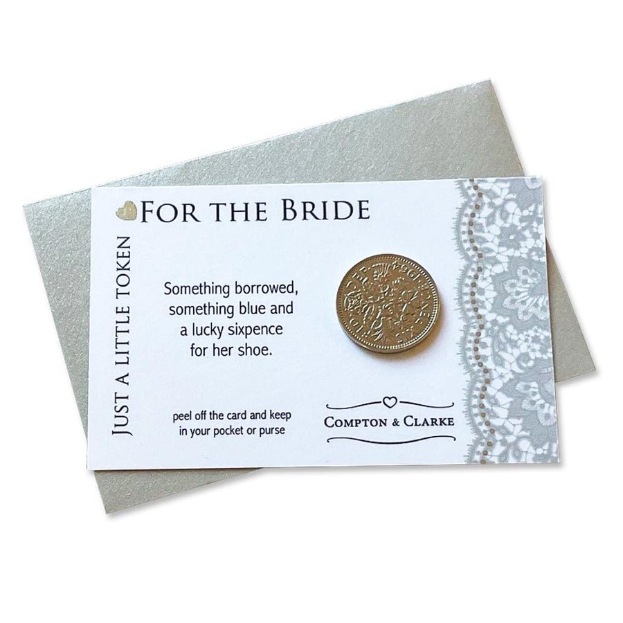 For The Bride Lucky Sixpence - RUTHERFORD & Co