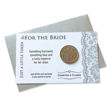 For The Bride Lucky Sixpence - RUTHERFORD & Co