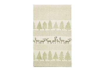 Forest Scene Block Print Runner - RUTHERFORD & Co