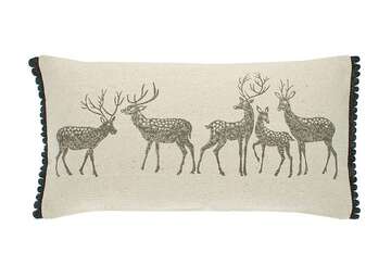 Forest Stag Cushion - RUTHERFORD & Co