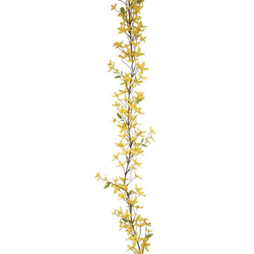 Forsythia Garland 182cm/Yellow - RUTHERFORD & Co