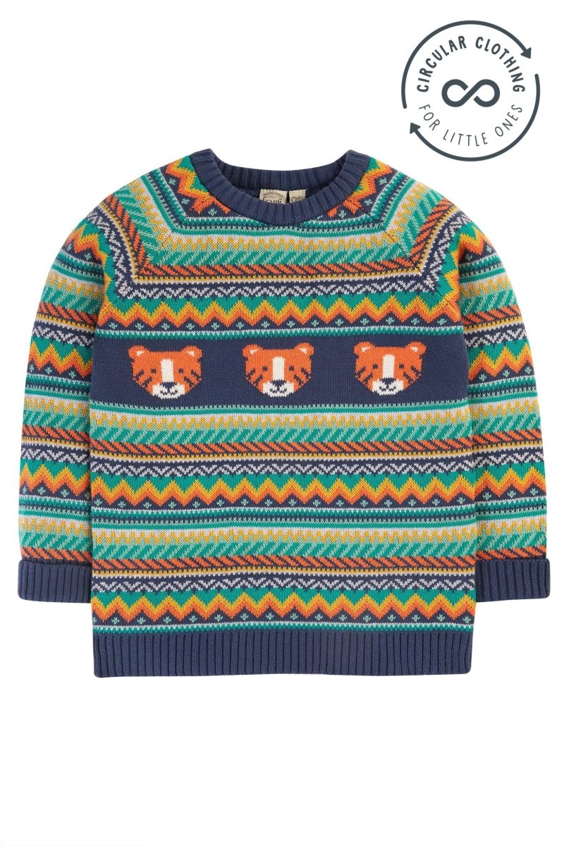 Fowey Fairisle Knitted Jumper - RUTHERFORD & Co