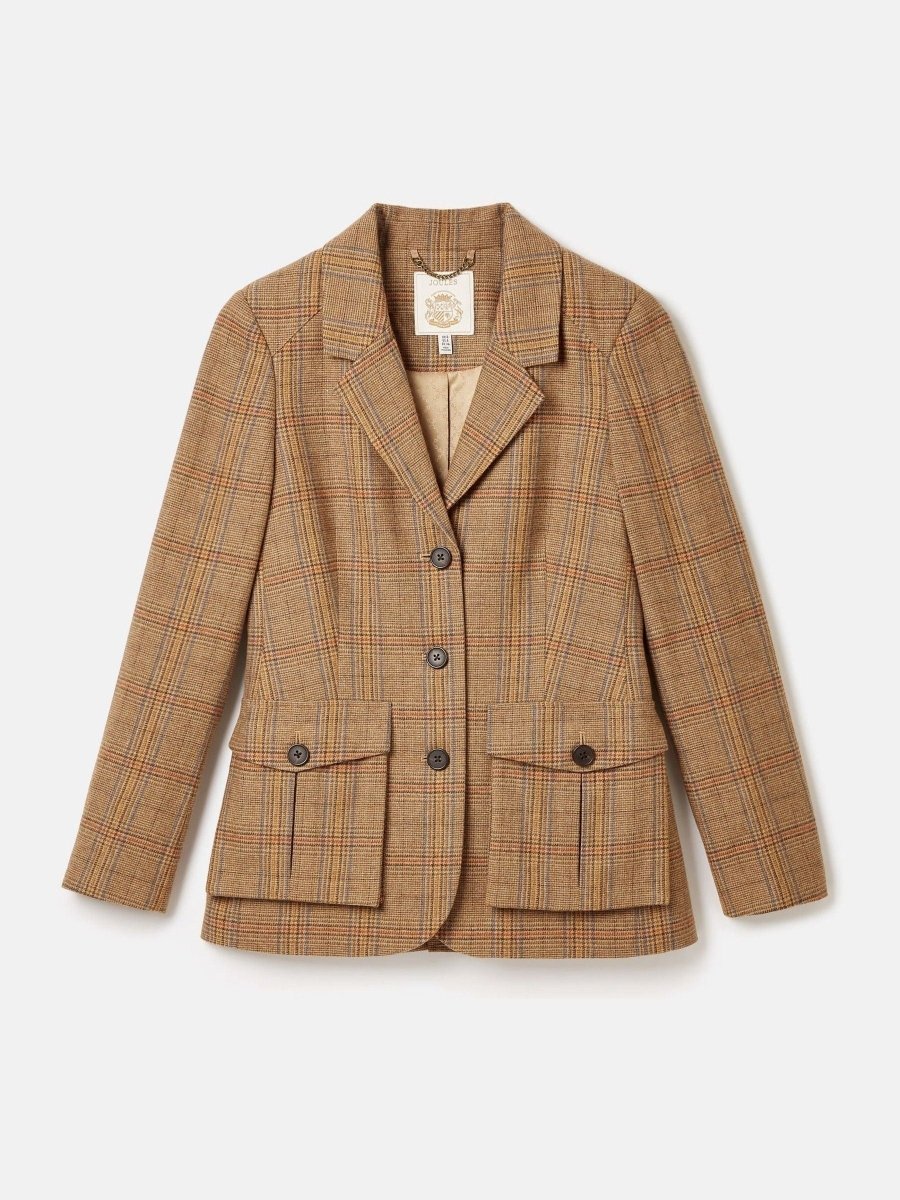 Foxley Check Tweed Suit Blazer - RUTHERFORD & Co