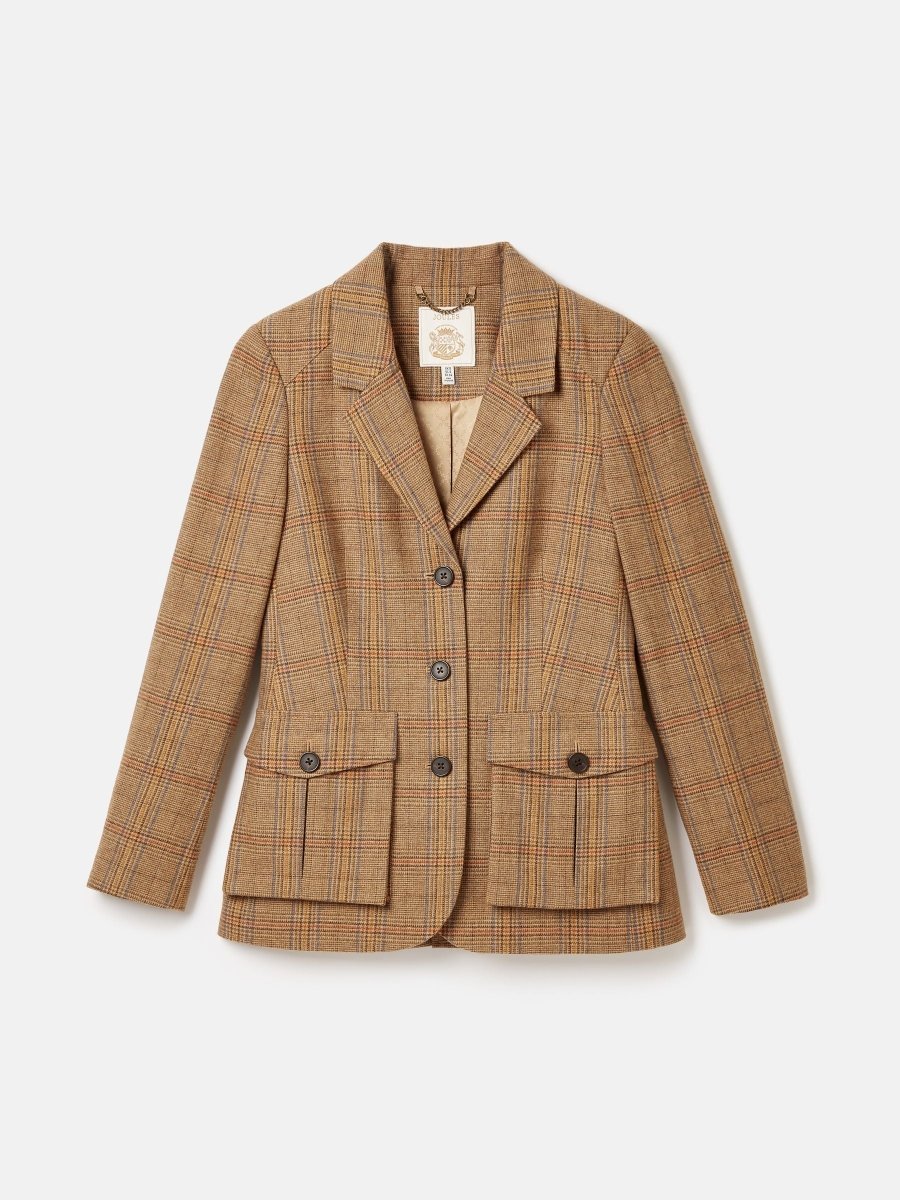 Foxley Check Tweed Suit Blazer - RUTHERFORD & Co