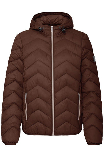 Fransa Bapadding Jacket Hot Fudge - RUTHERFORD & Co