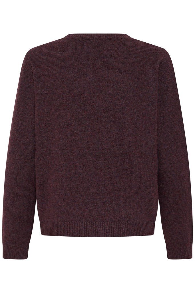 Fransa Fia Jumper Port Royale Melange - RUTHERFORD & Co