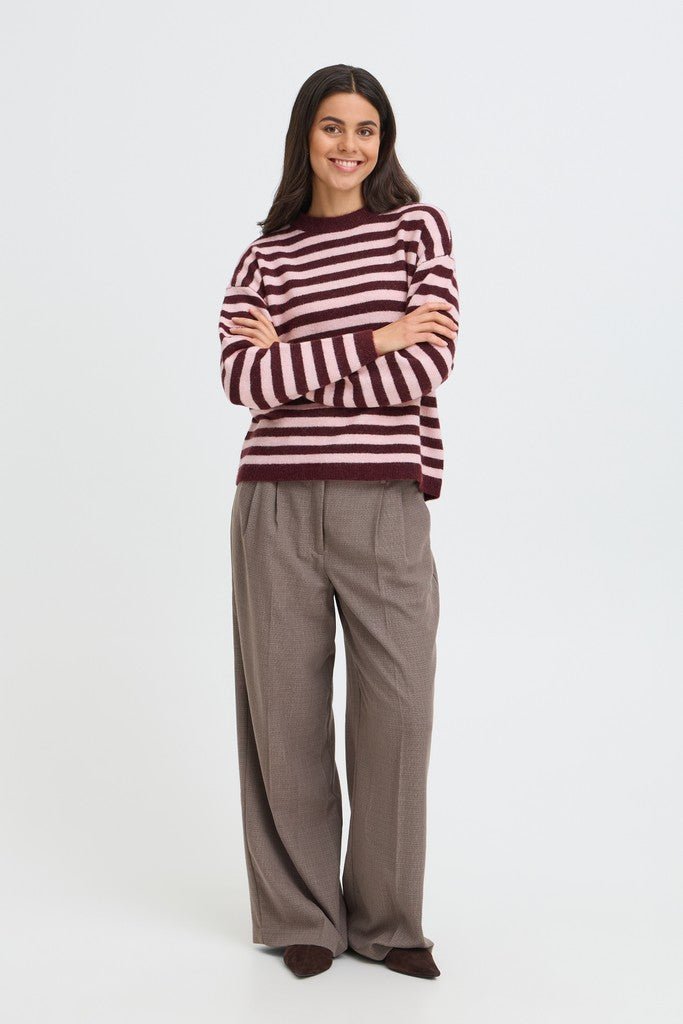 Fransa Idaa Pullover Port Royal Stripe - RUTHERFORD & Co