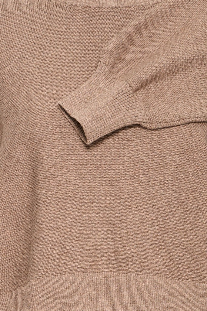 Fransa Kasja Pullover Rain Drum Melange - RUTHERFORD & Co