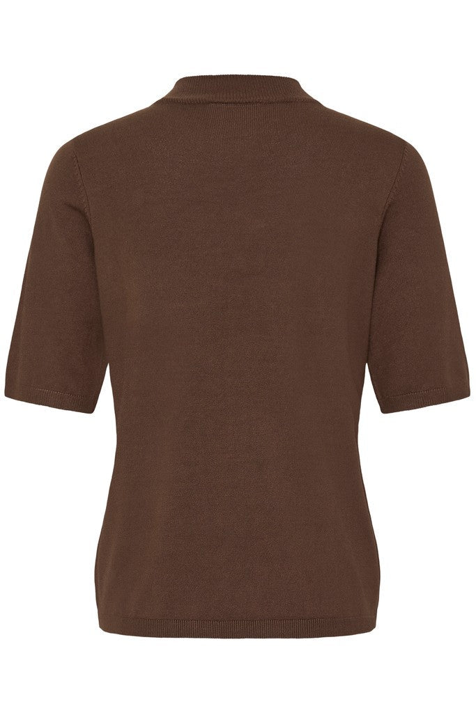 Fransa Mary Jumper Hot Fudge - RUTHERFORD & Co
