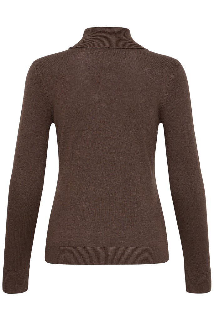 Fransa Mary Jumper Hot Fudge - RUTHERFORD & Co
