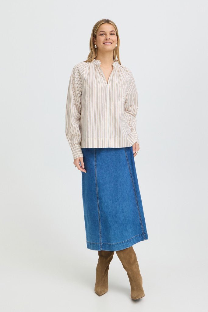 Fransa Zaba Blouse - RUTHERFORD & Co