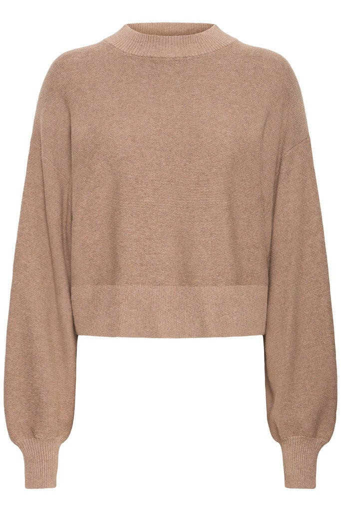 Fransa Kasja Pullover Rain Drum Melange