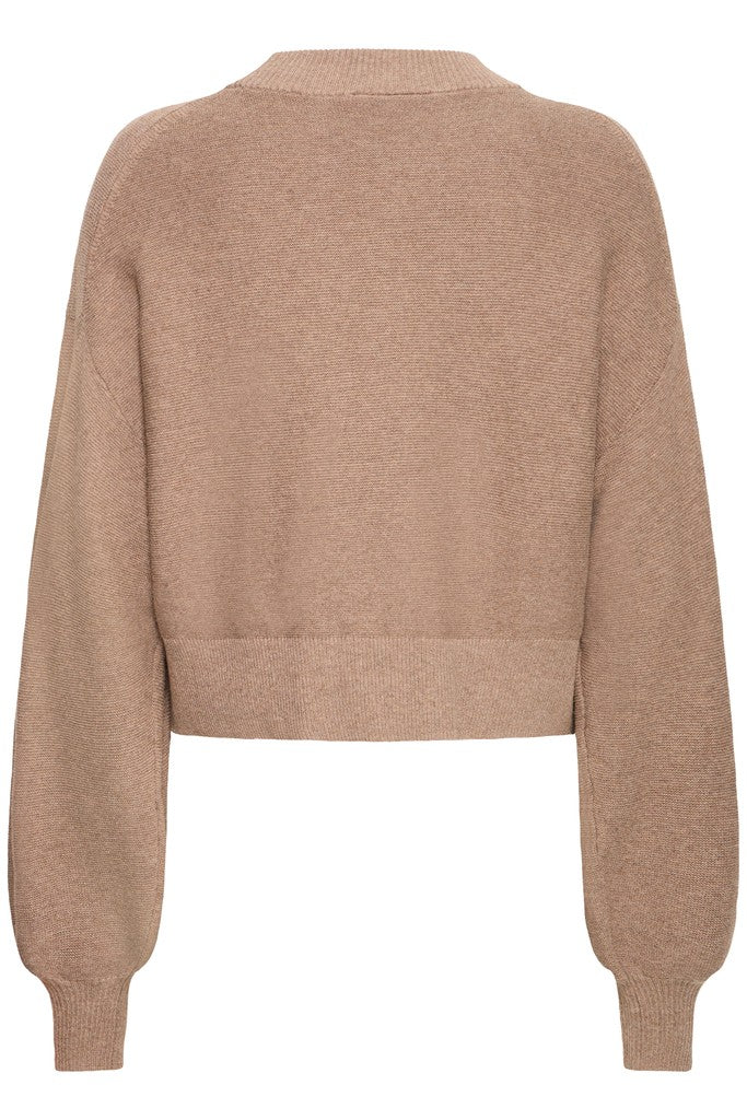 Fransa Kasja Pullover Rain Drum Melange