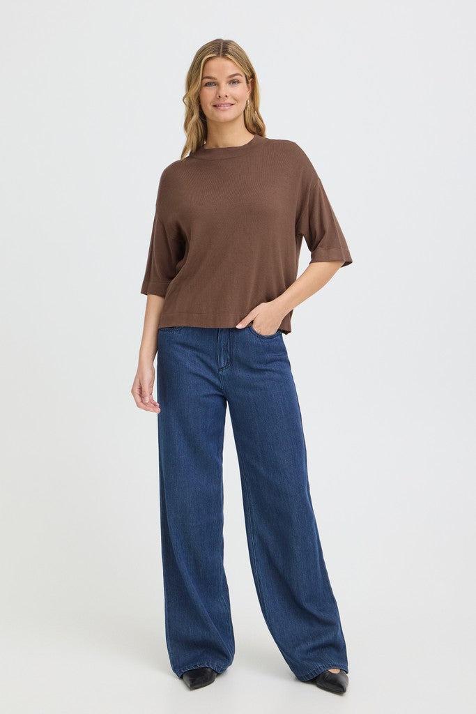 Fransa Mary Pullover Rain Drum