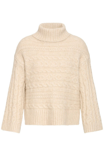Fransa Sasha Pullover Oatmeal Melange