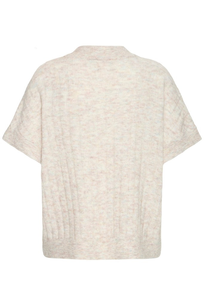 Fransa Sanny Waistcoat Oatmeal Melange