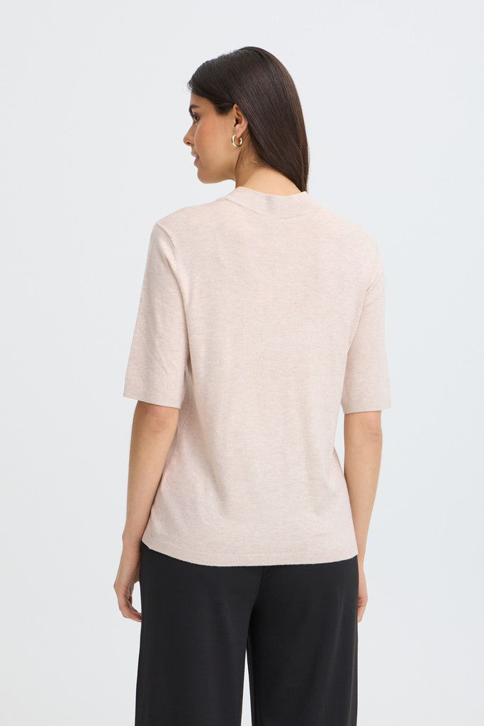 Fransa Mary Jumper Oatmeal Melange