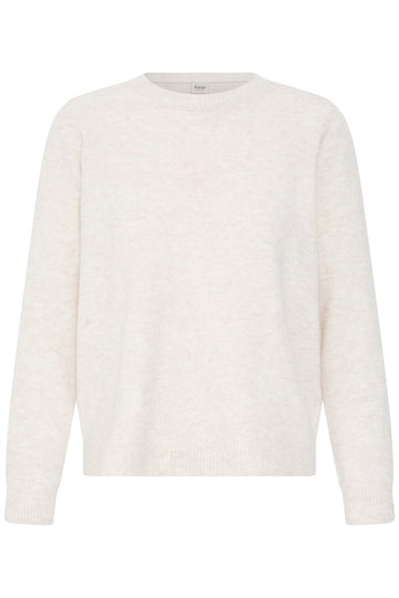 Fransa Fia Jumper Oatmeal Melange