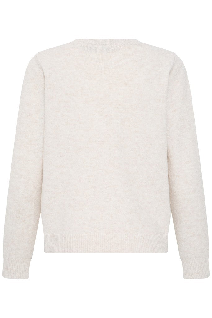 Fransa Fia Jumper Oatmeal Melange