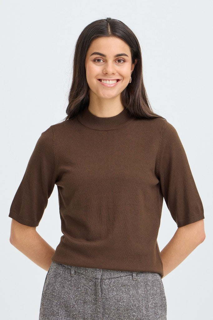 Fransa Mary Jumper Hot Fudge