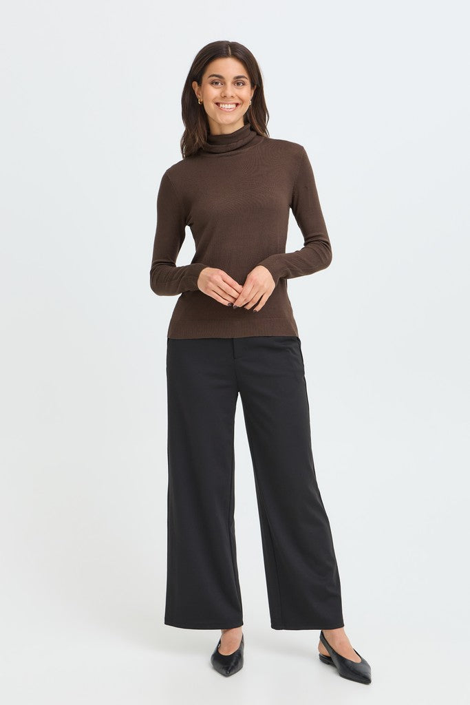 Fransa Mary Jumper Hot Fudge