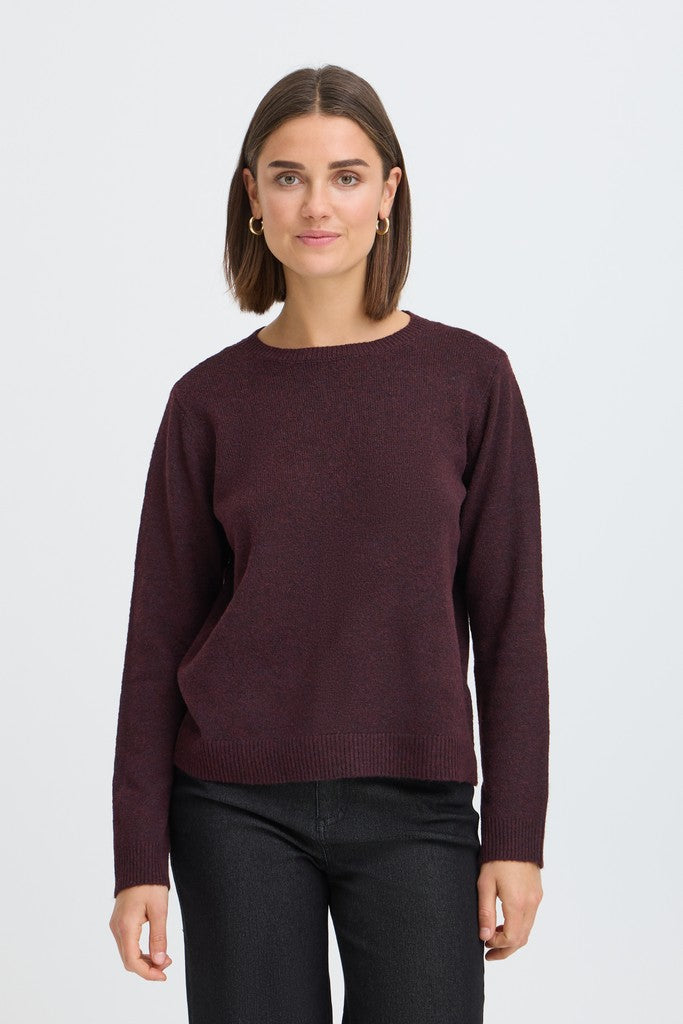 Fransa Fia Jumper Port Royale Melange