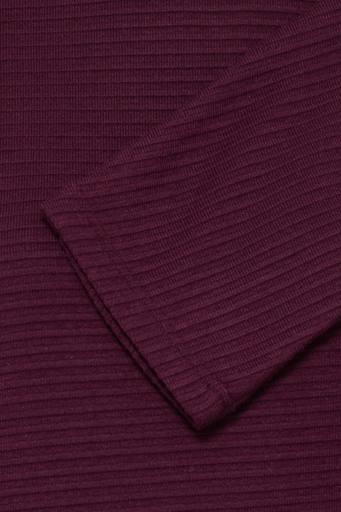 Fransa Jalira Long Sleeve Top Port Royale