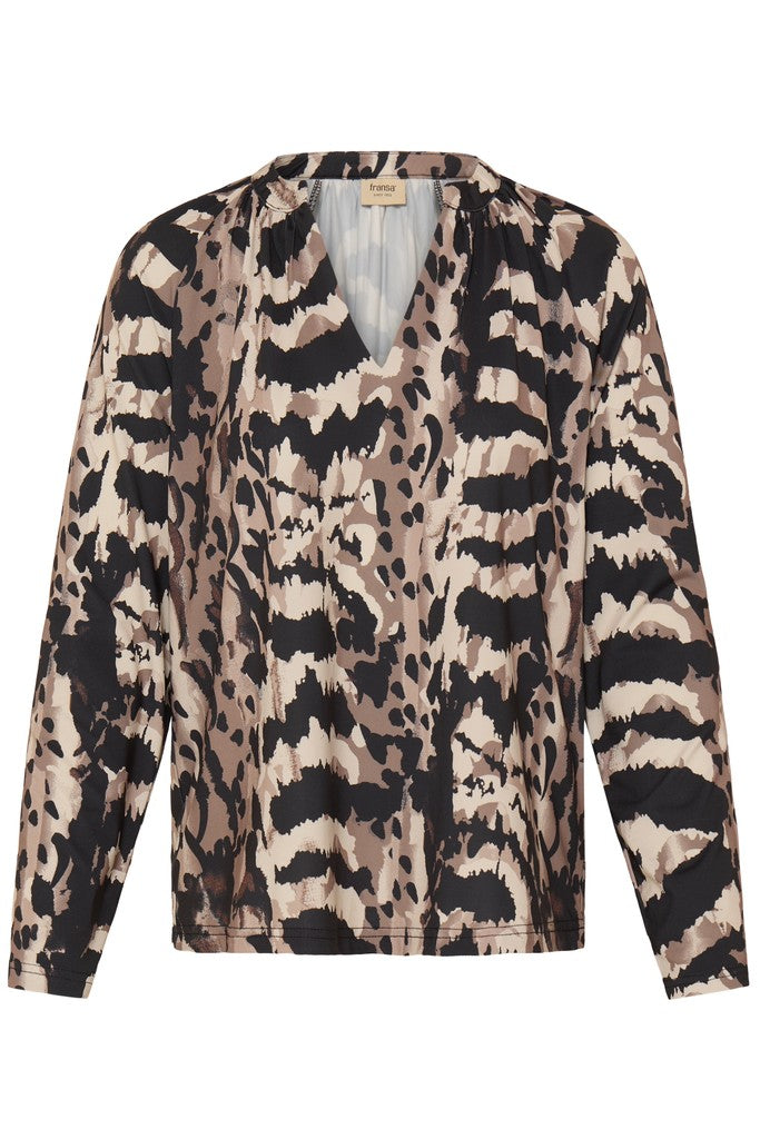 Fransa Seen Long Sleeve Top