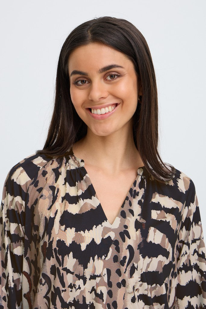 Fransa Seen Long Sleeve Top