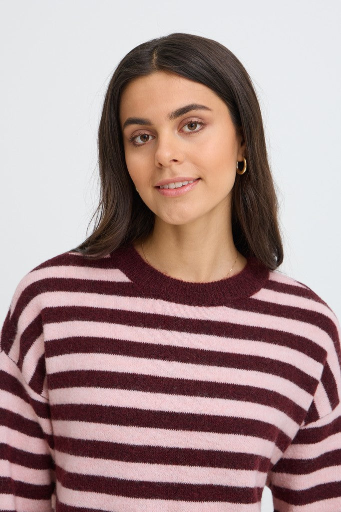 Fransa Idaa Pullover Port Royal Stripe