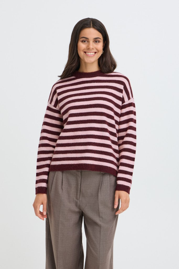 Fransa Idaa Pullover Port Royal Stripe