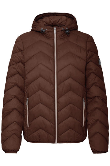 Fransa Bapadding Jacket Hot Fudge