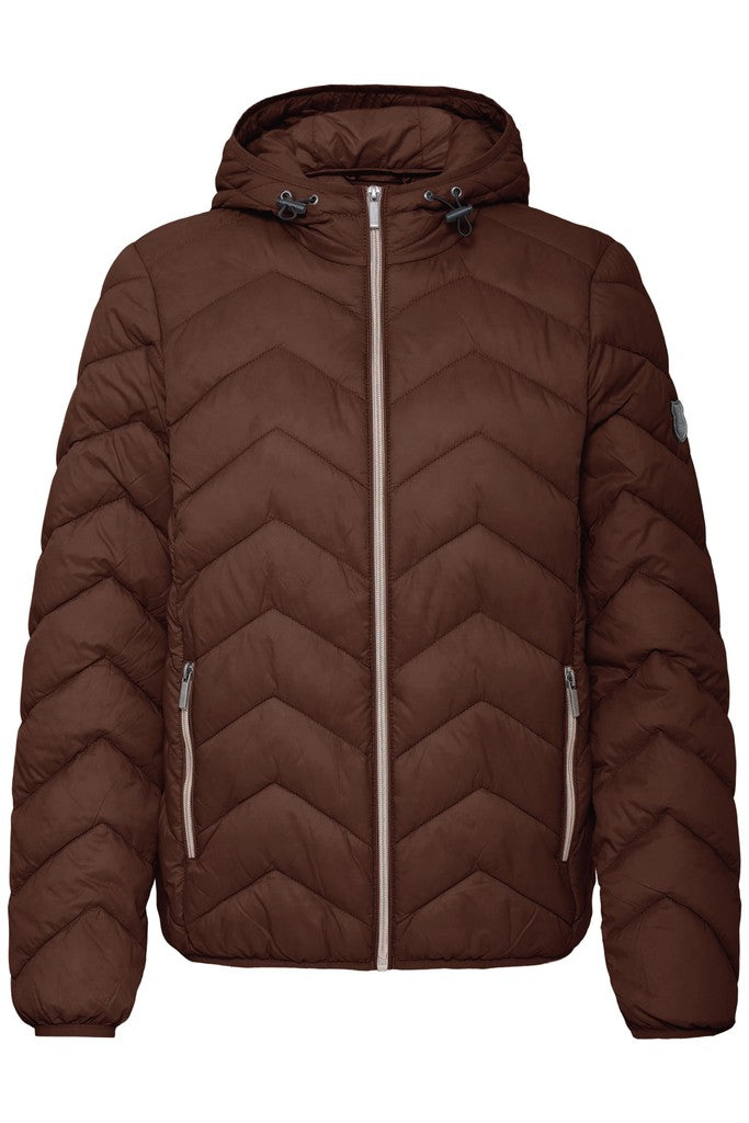 Fransa Bapadding Jacket Hot Fudge