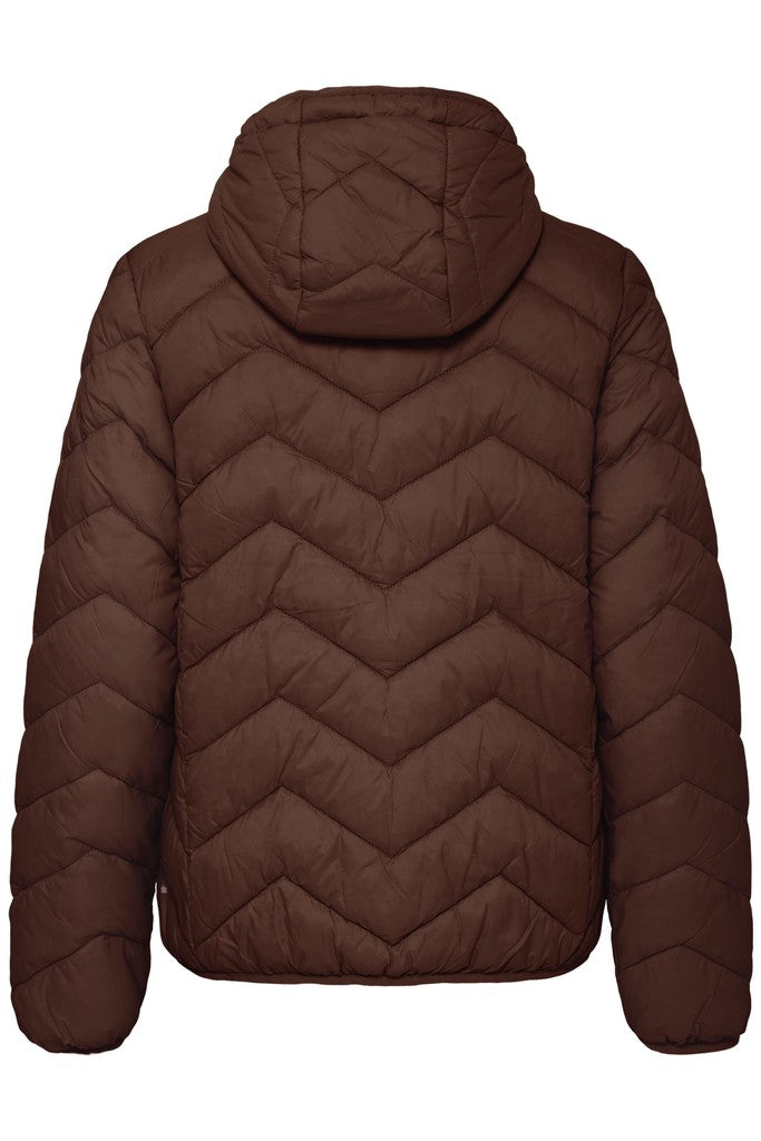 Fransa Bapadding Jacket Hot Fudge