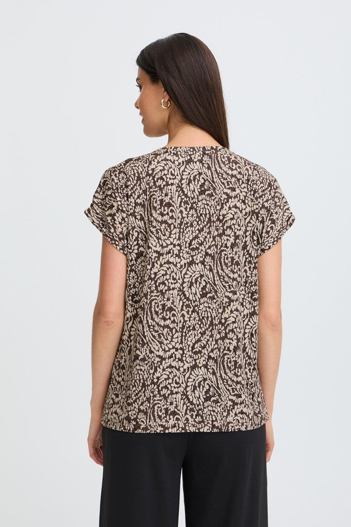 Fransa Seen Long Sleeve Top